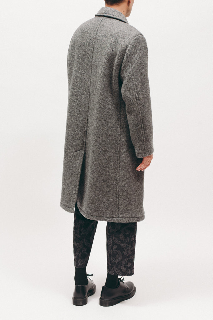 Nap Wool Overcoat - Grey - [product _vendor]