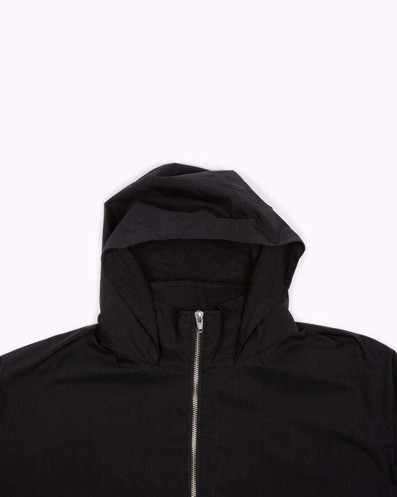 Zip Hooded Jacket - Black