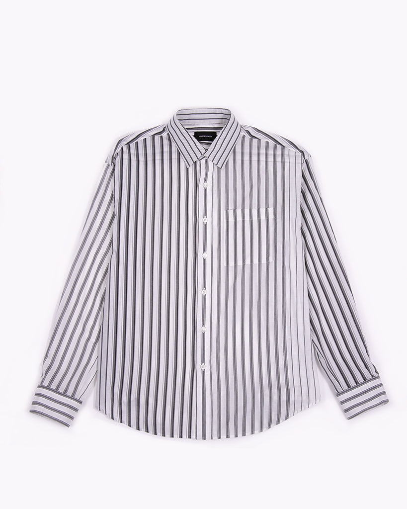 Stripe LS Shirt - Grey Stripe