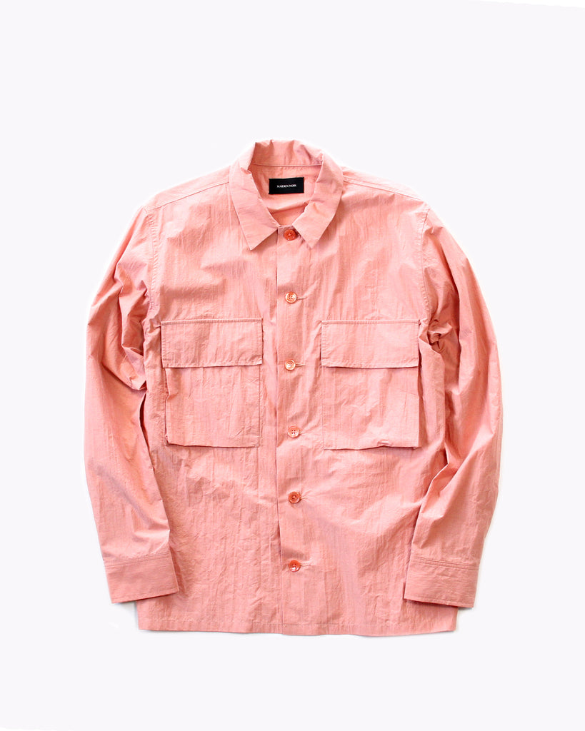 Boxy LS Shirt - Coral