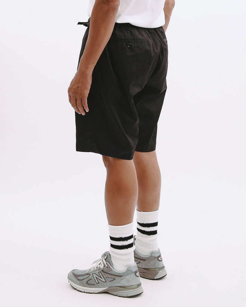 Elastic Cotton Short - Black