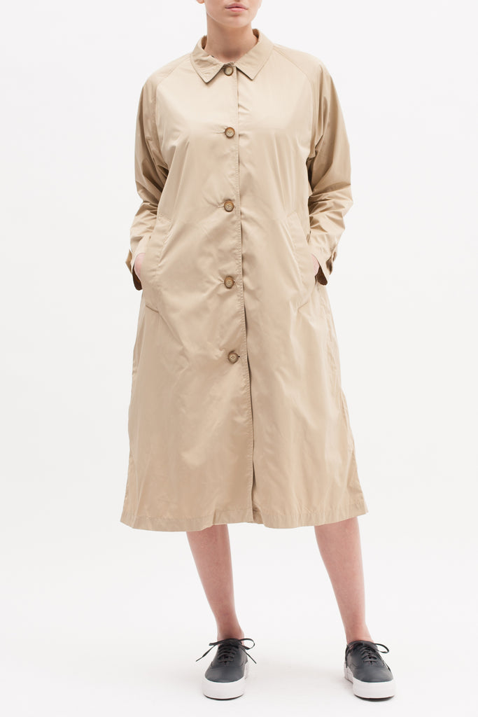 Trench Coat - Beige W - Maiden Noir