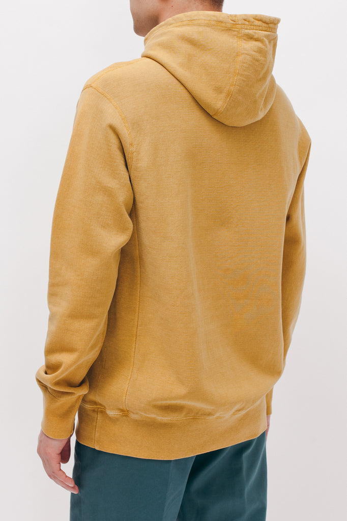 Natural Dyed Hoodie Fleece - Mustard - [product _vendor]