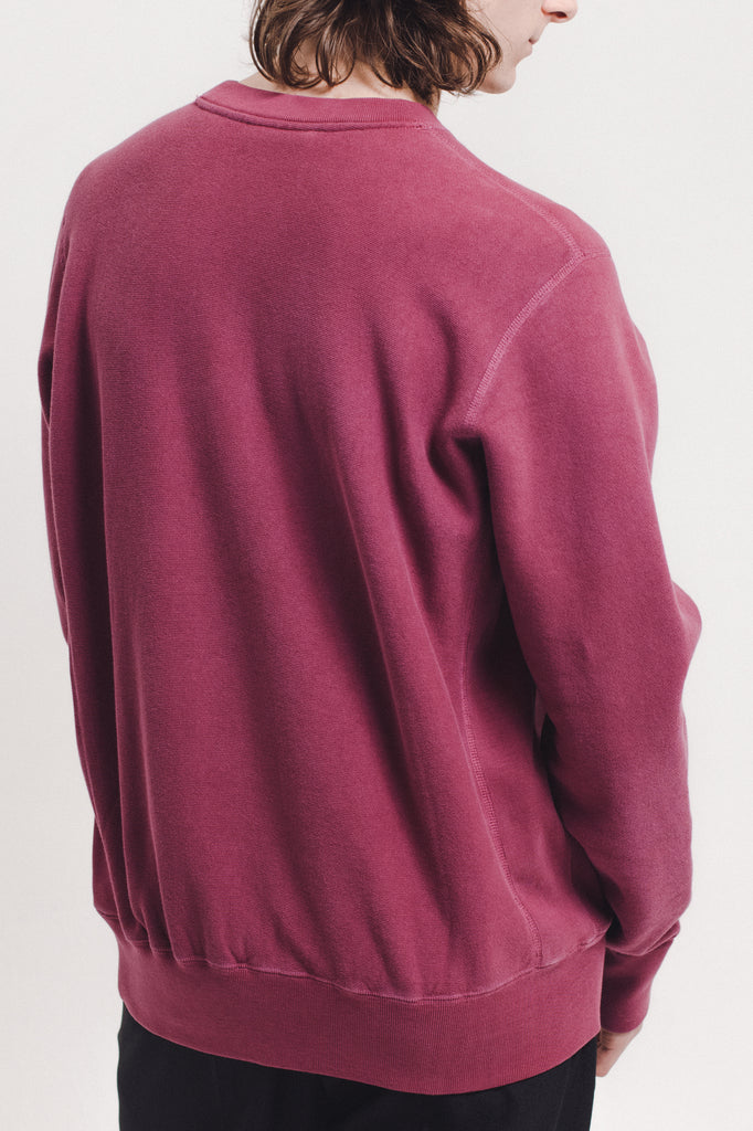 Natural Dyed Crew Fleece - Berry - [product _vendor]