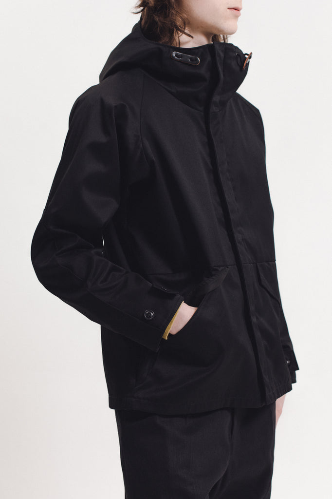 Hooded Jacket - Black