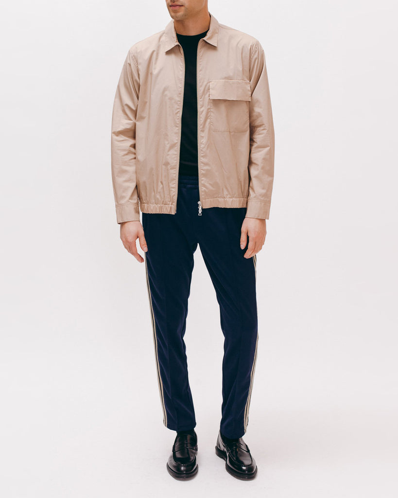 Typewriter Zip Shirt - Beige - [product _vendor]