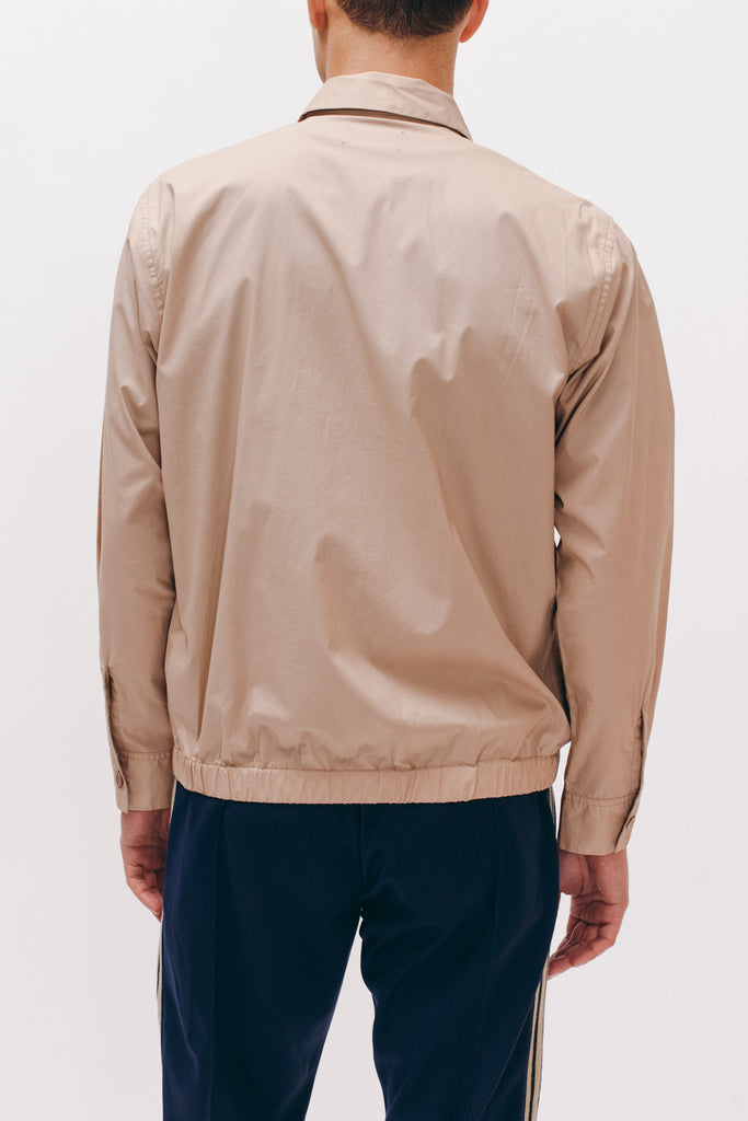 Typewriter Zip Shirt - Beige - [product _vendor]