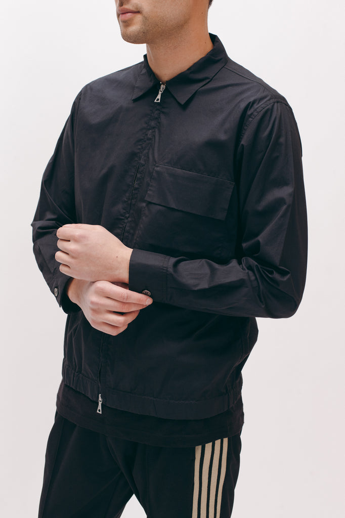 Typewriter Zip Shirt - Black - [product _vendor]