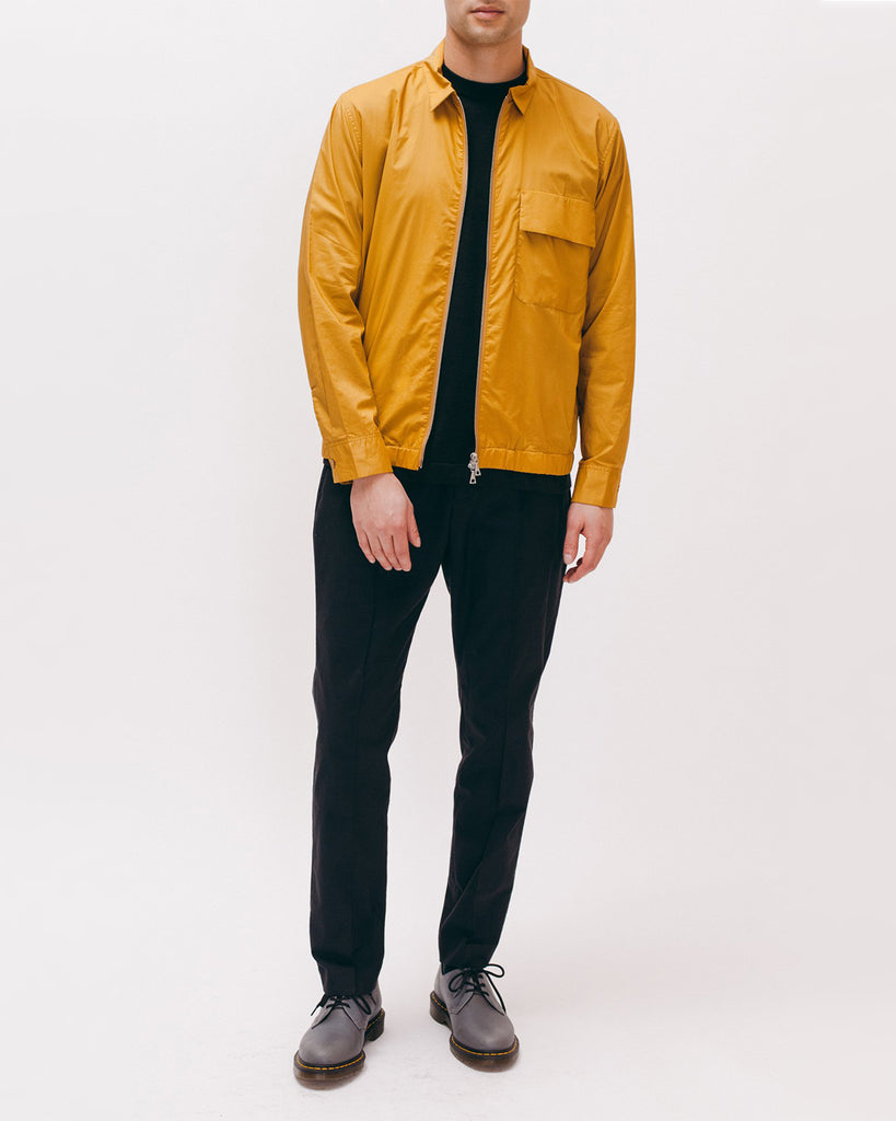 Typewriter Zip Shirt - Mustard - [product _vendor]