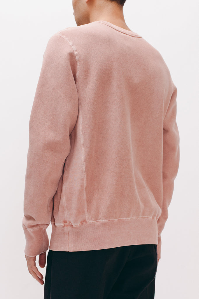 Natural Dyed Crew Fleece - Dusty Pink - [product _vendor]
