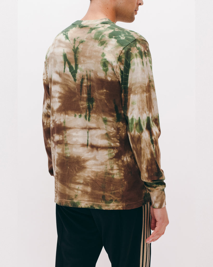Natural Dyed Block L/S Jersey - Woodland Tie Dye - [product _vendor]