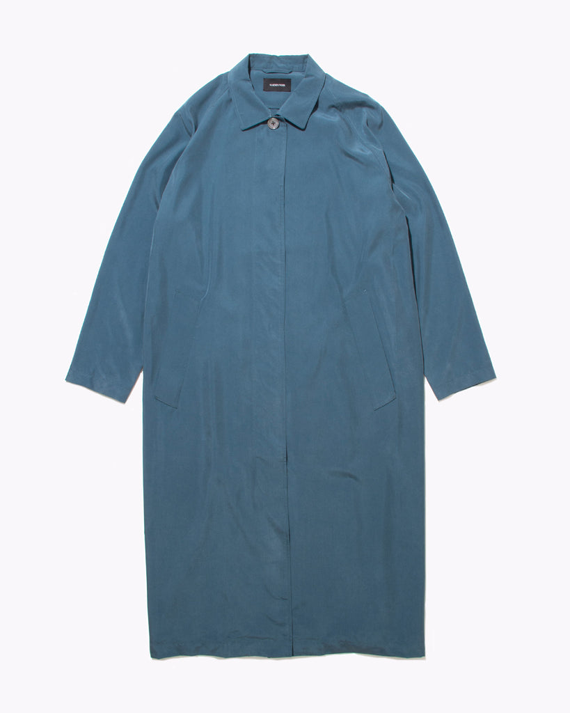 Long Overcoat - Dark Teal W