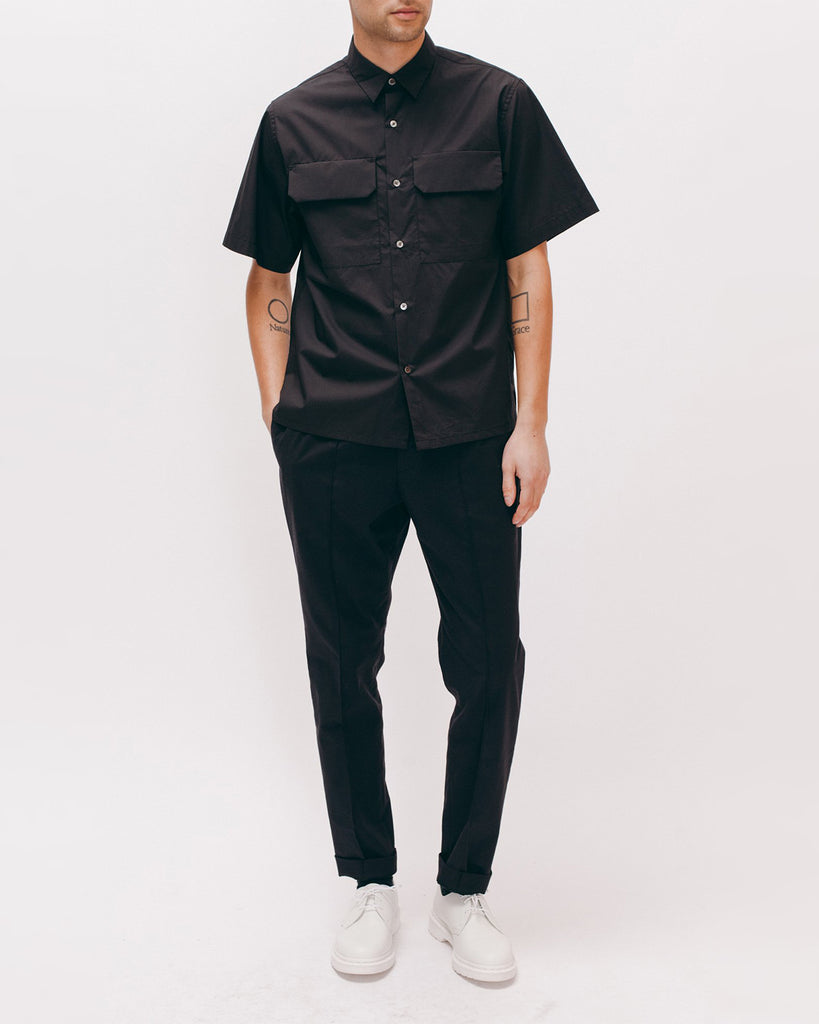 Boxy SS Shirt - Black - [product _vendor]