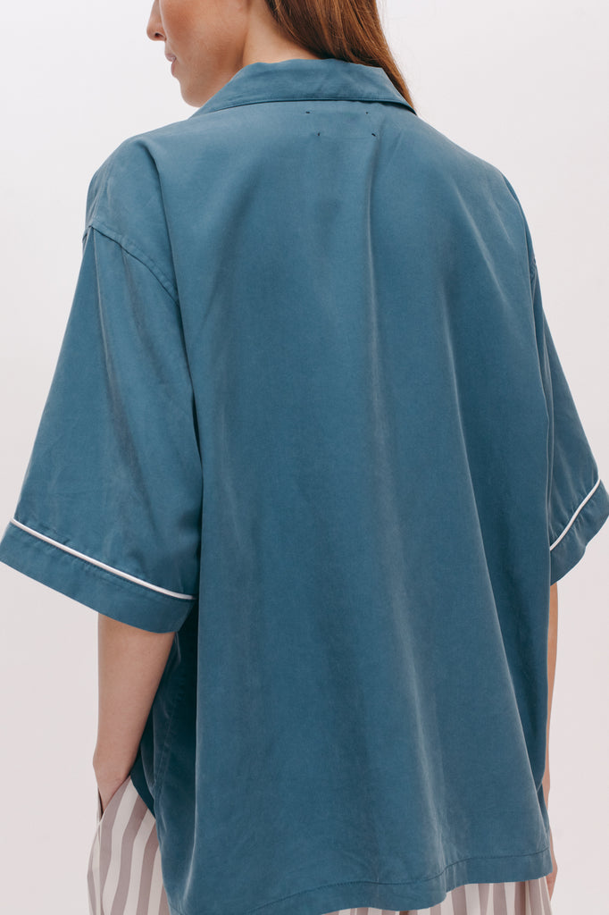 Pajama Shirt - Dark Teal - [product _vendor]