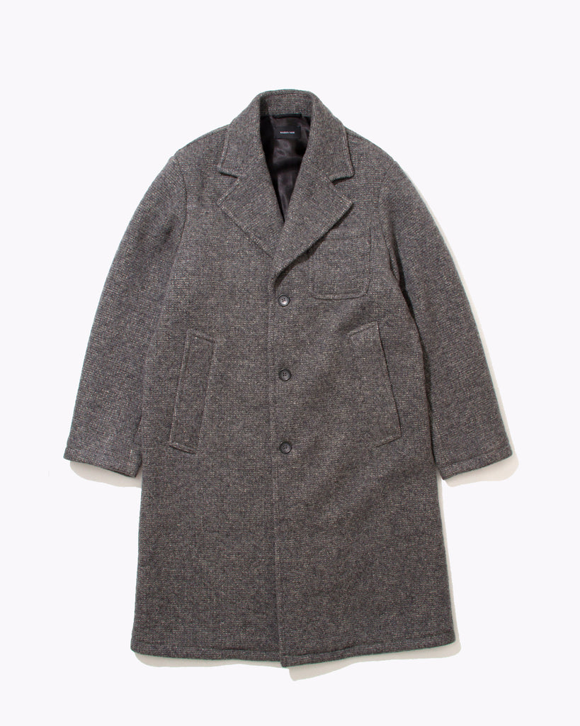Nap Wool Overcoat - Grey