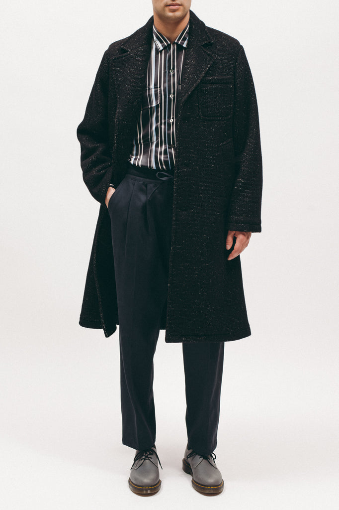 Nap Wool Overcoat - Black - [product _vendor]