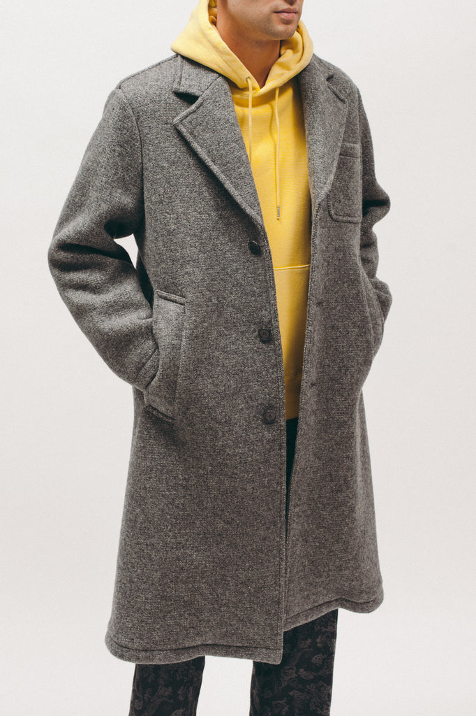 Nap Wool Overcoat - Grey - [product _vendor]