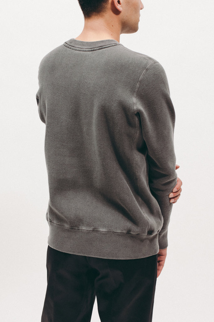 Natural Dyed Crew Fleece - Charcoal - [product _vendor]