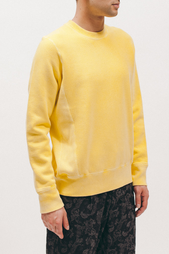 Natural Dyed Crew Fleece - Lemon - [product _vendor]