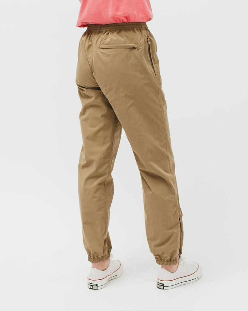 Brushed Tech Trouser - Tropical Green - Maiden Noir