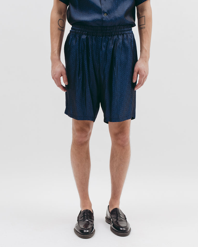 Tile Short - Navy - Maiden Noir