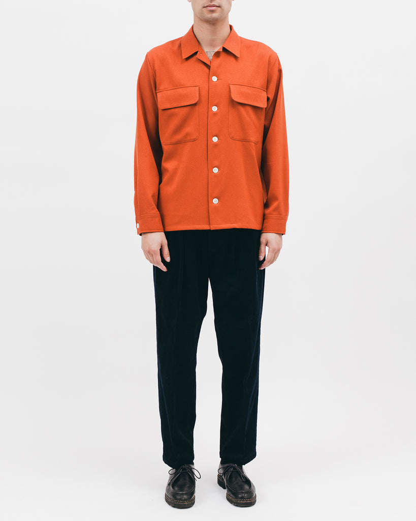 Boxy LS Shirt - Terracotta - [product _vendor]