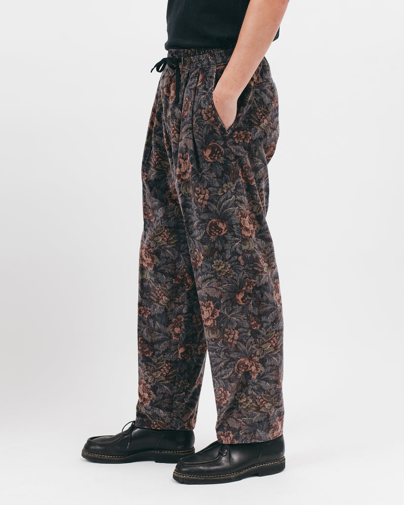 Relaxed Pleated Trouser - Dusk Floral - [product _vendor]