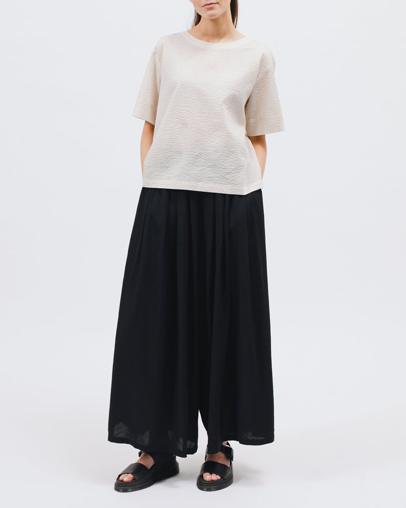 Wide Leg Trouser - Black - [product _vendor]