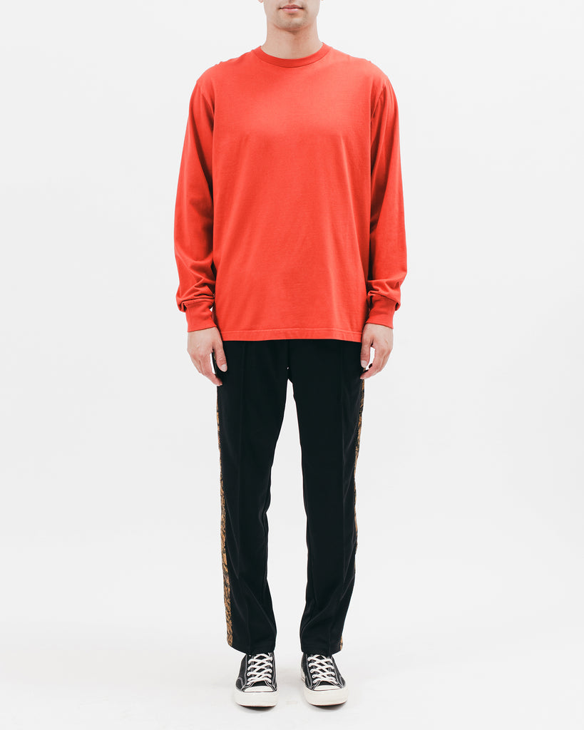 Natural Dyed Block L/S Jersey - Tomato - [product _vendor]