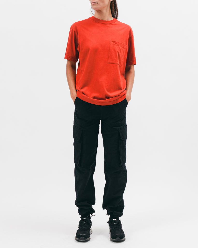 Natural Dyed Block S/S Jersey - Tomato - [product _vendor]