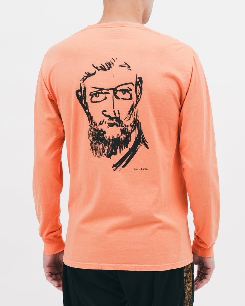 Self Portrait L/S Tee - Terracotta - [product _vendor]