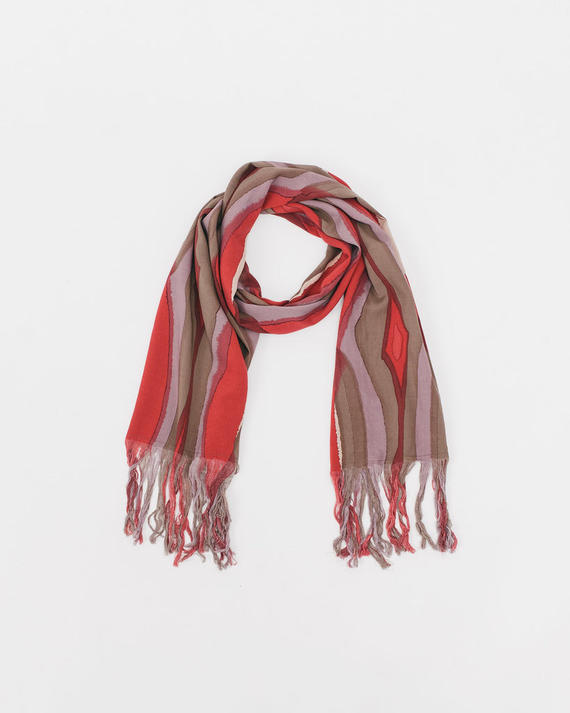 Rayon Oversized Scarf - Watercolor