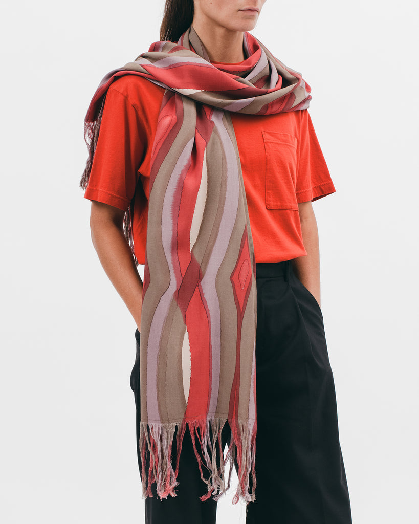 Rayon Oversized Scarf - Watercolor - [product _vendor]