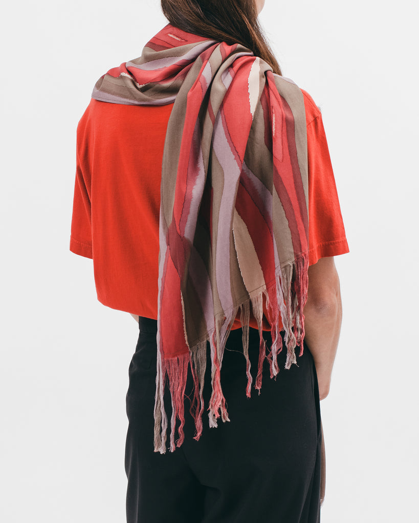 Rayon Oversized Scarf - Watercolor - [product _vendor]