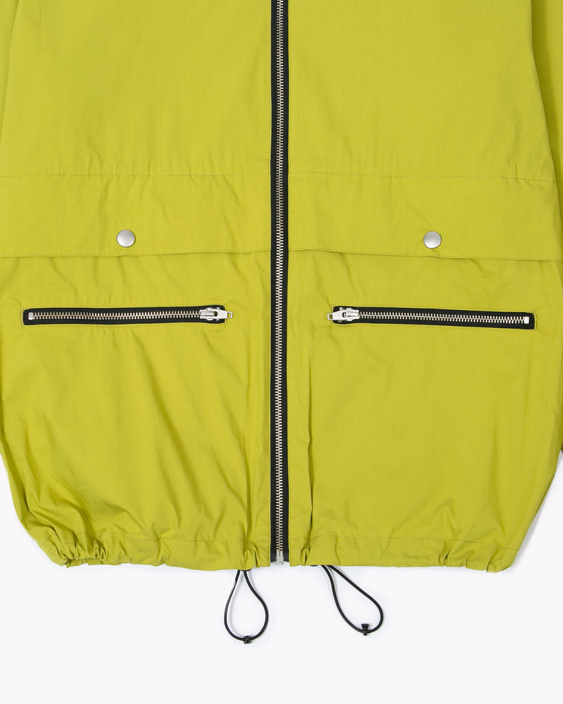 Zip Hooded Jacket - Chartreuse