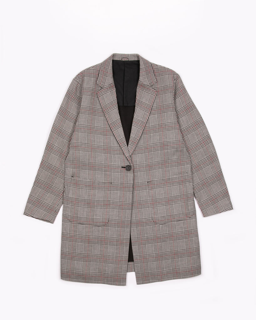 Long Blazer - Wales Plaid W