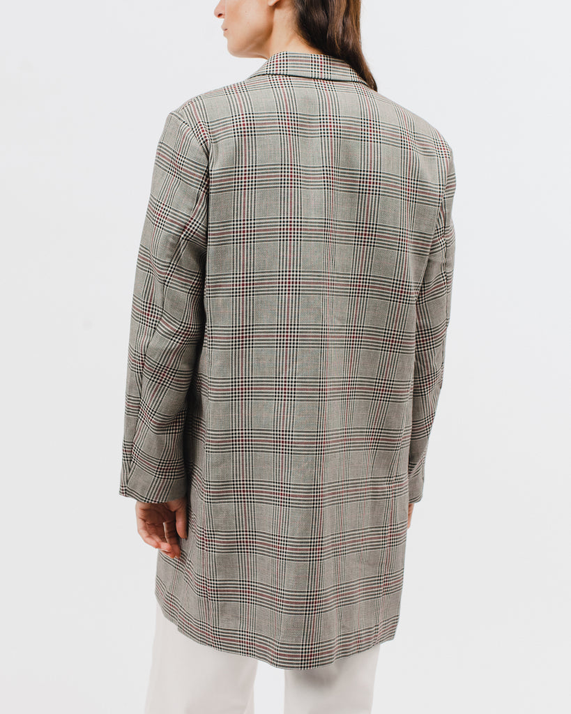 Long Blazer - Wales Plaid - [product _vendor]