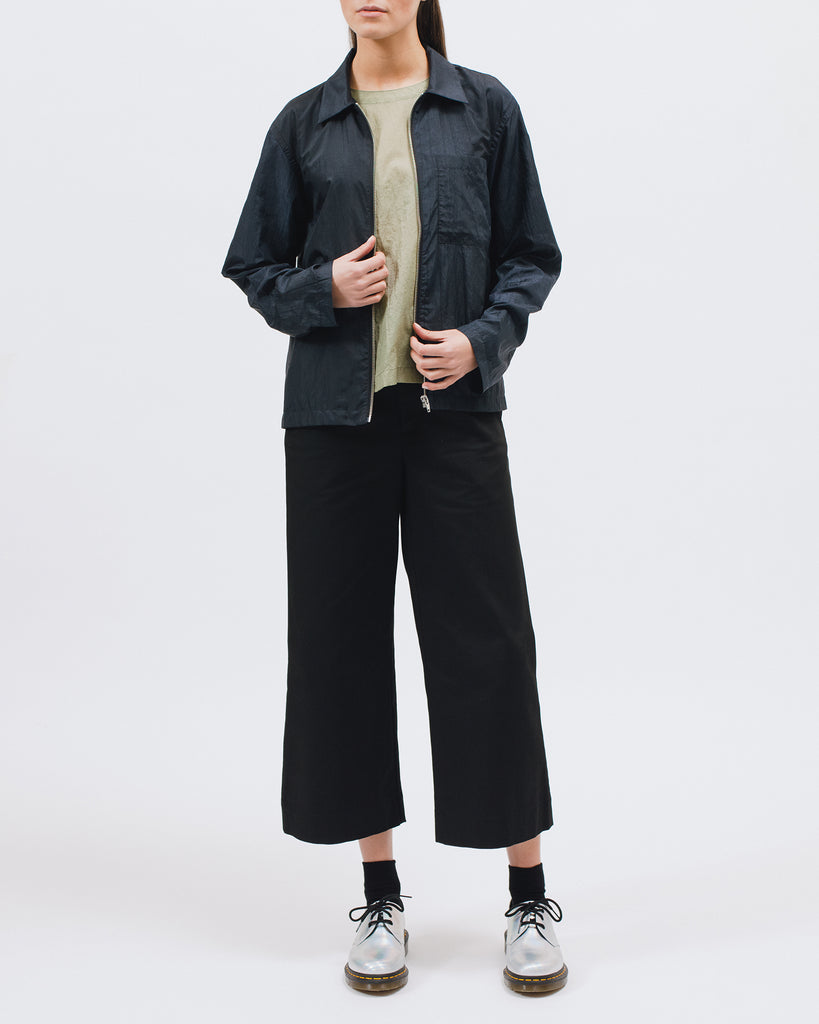 Marble Zip Blouson - Black - [product _vendor]