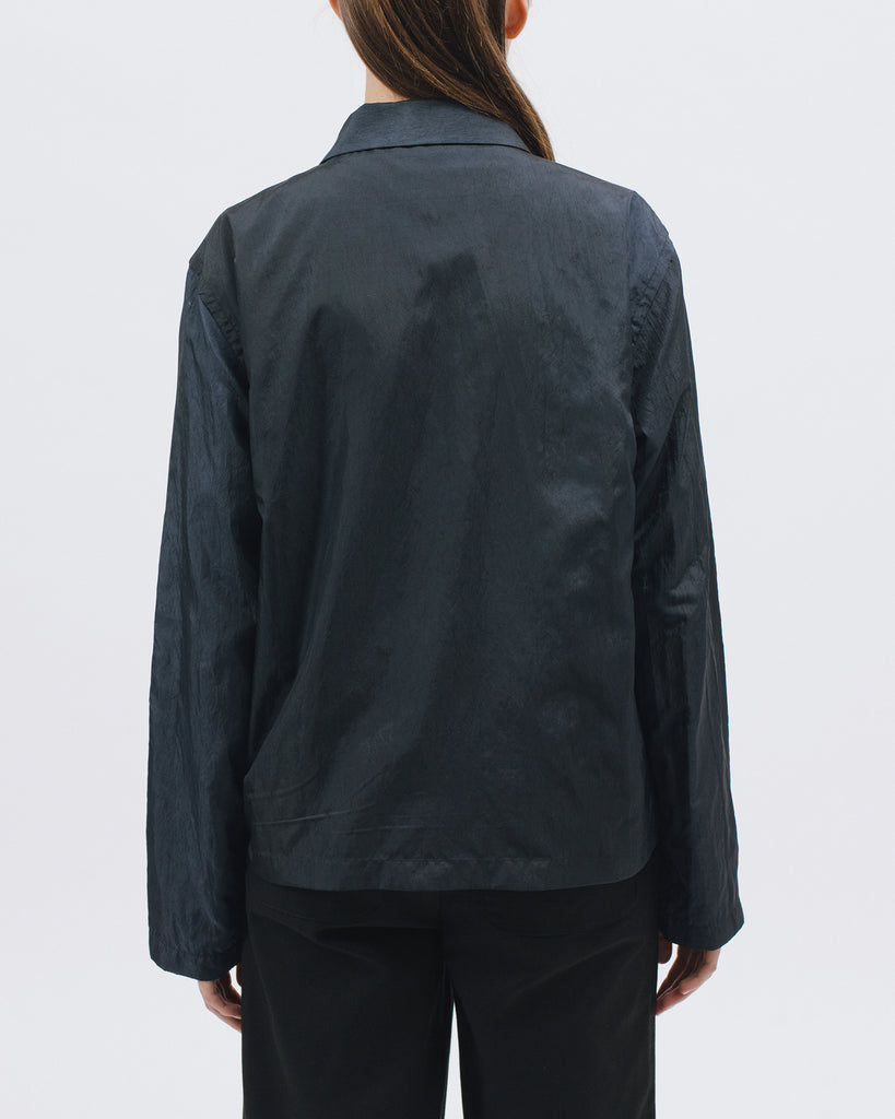 Marble Zip Blouson - Black - [product _vendor]