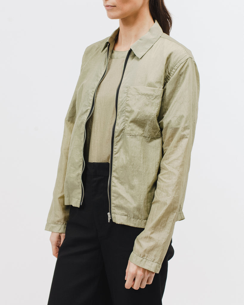 Marble Zip Blouson - Seaweed - [product _vendor]