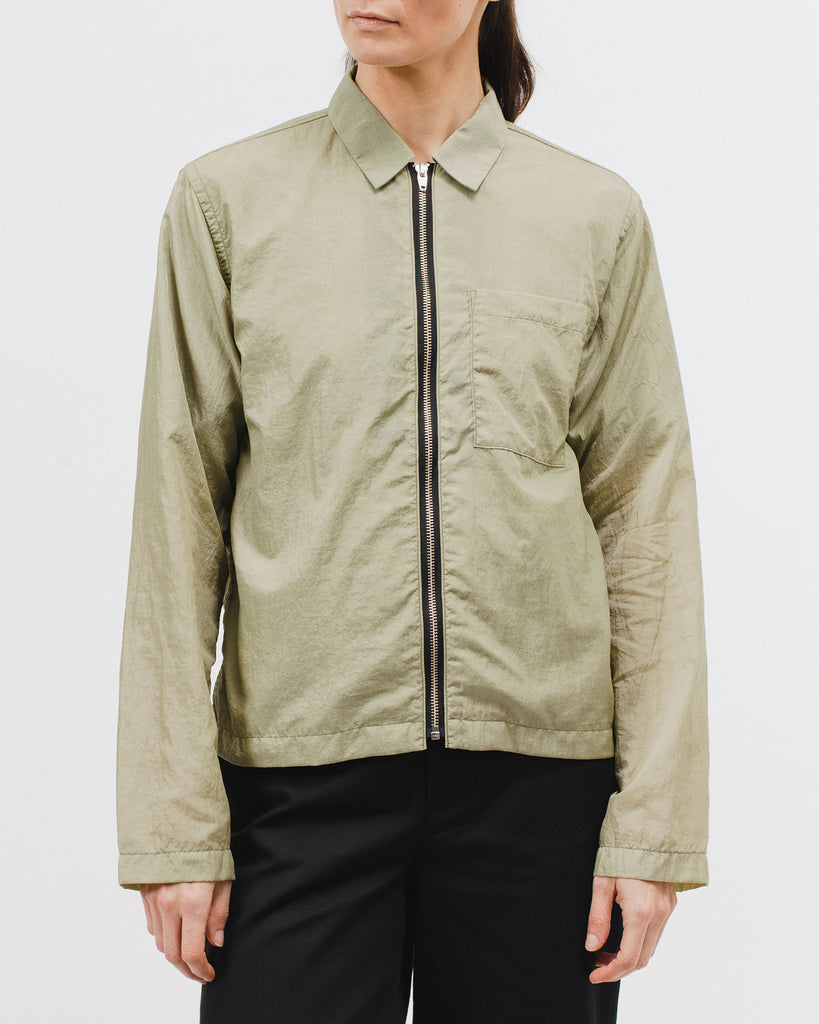 Marble Zip Blouson - Seaweed - [product _vendor]