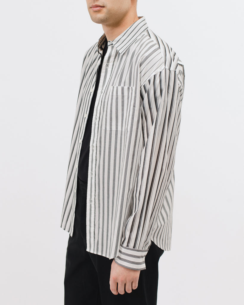 Stripe LS Shirt - Grey Stripe - [product _vendor]