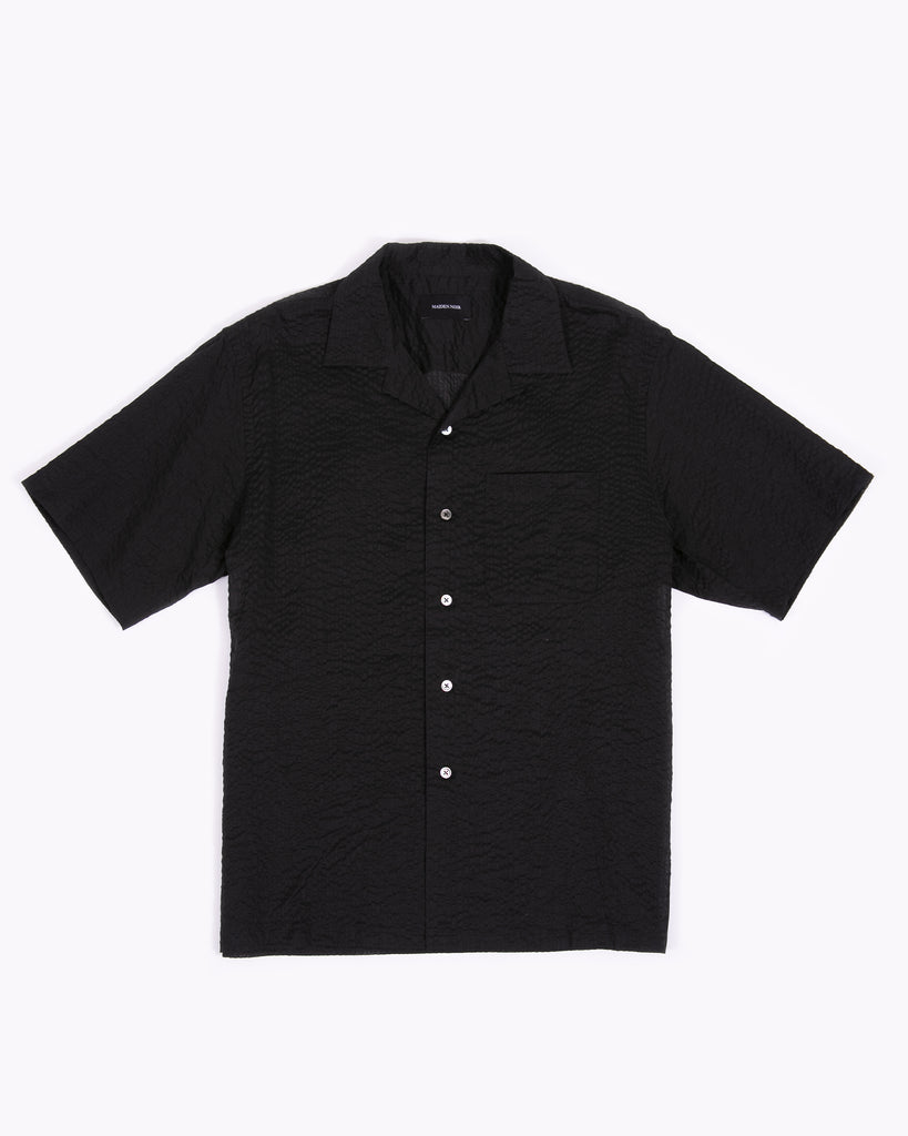 Crepe SS Shirt - Black