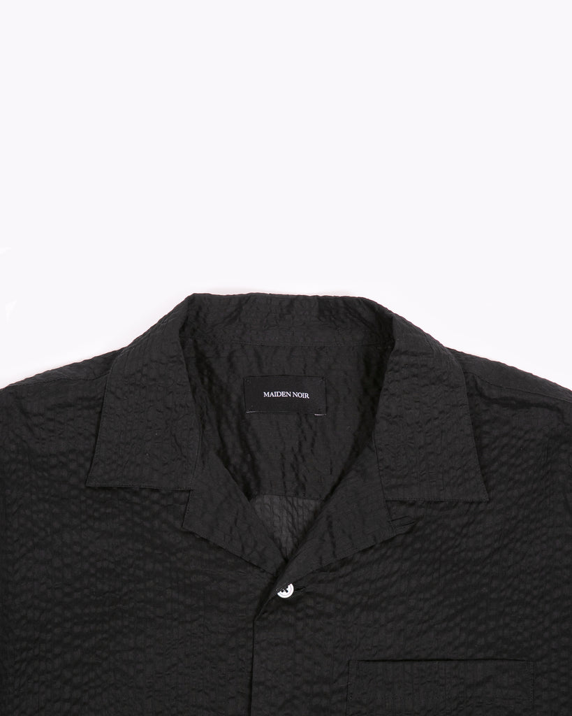 Crepe SS Shirt - Black