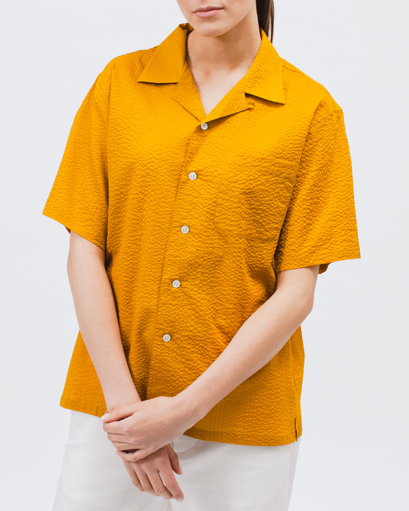 Crepe SS Shirt - Sulphur - [product _vendor]