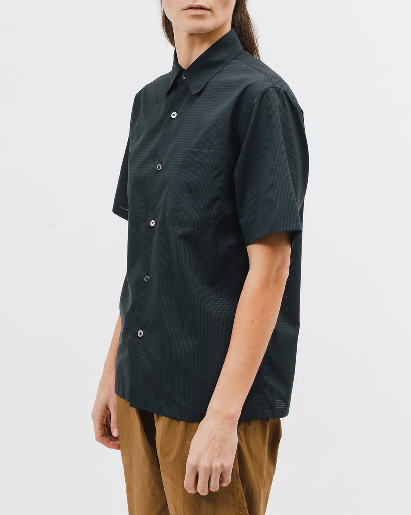Mesh SS Shirt - Black - [product _vendor]