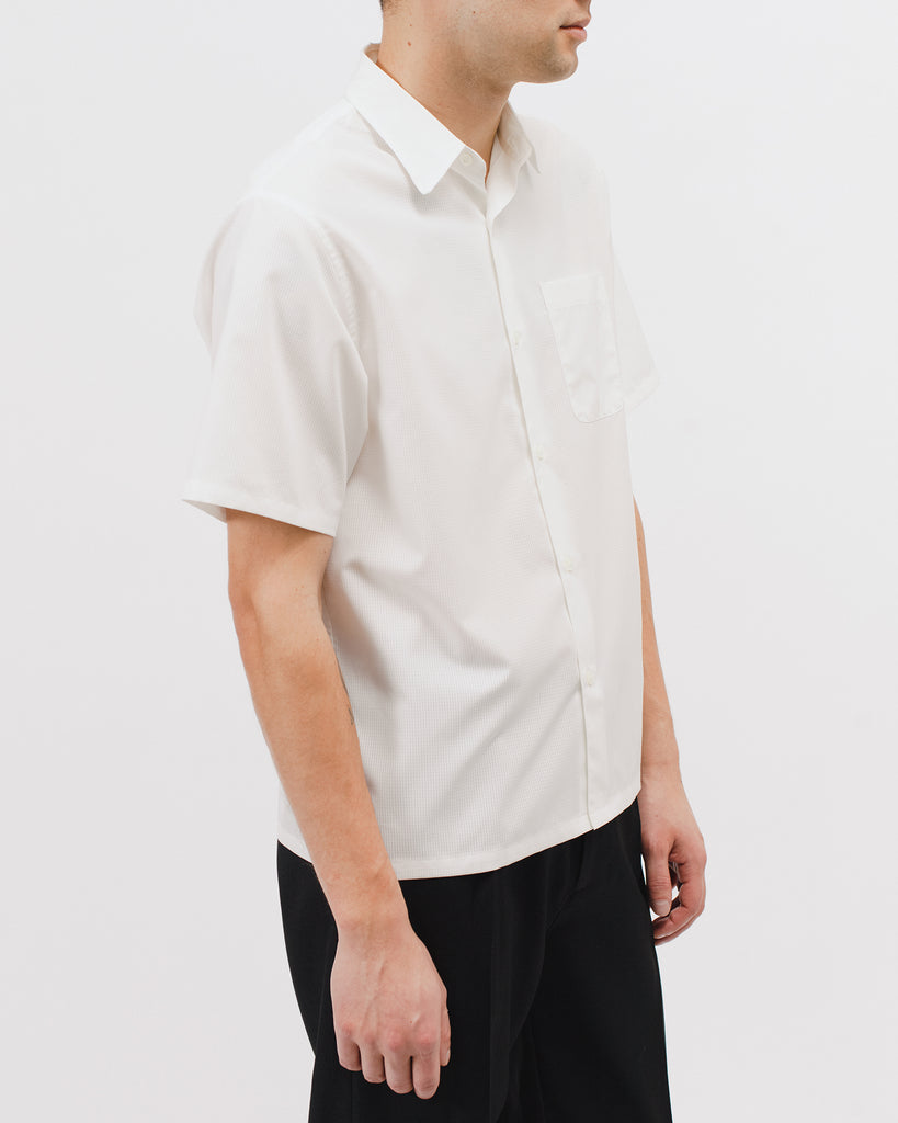 Mesh SS Shirt - Natural White - [product _vendor]