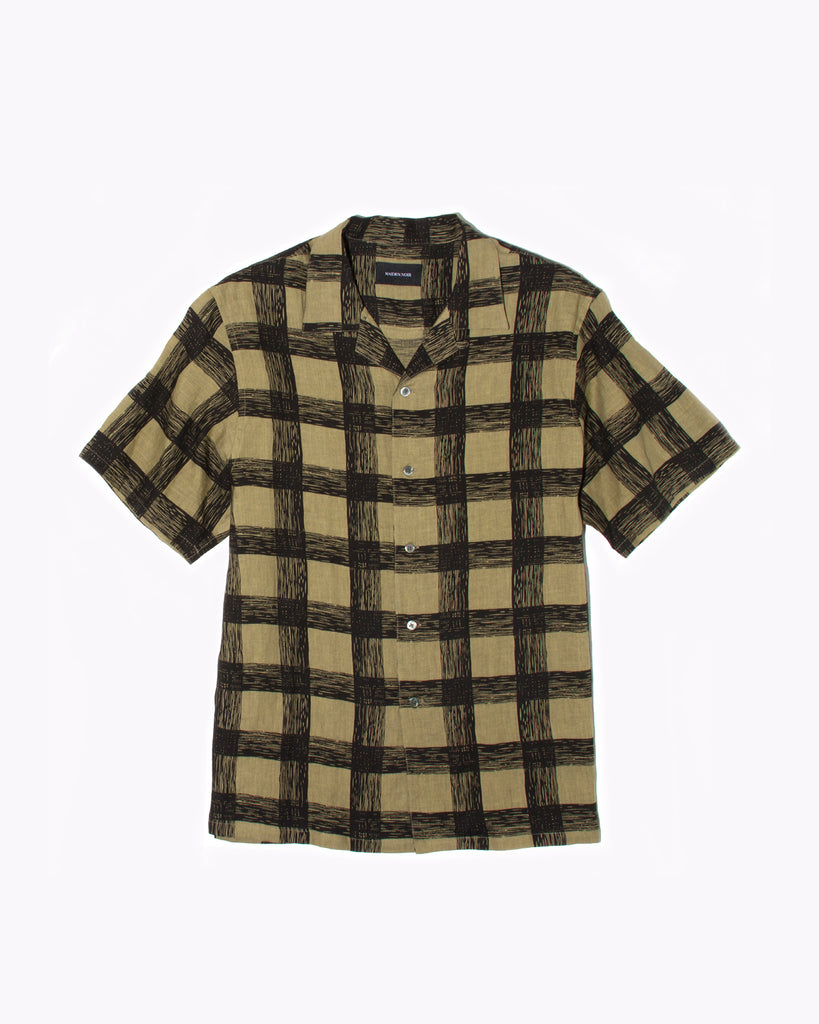 Brush Linen Shirt - Olive