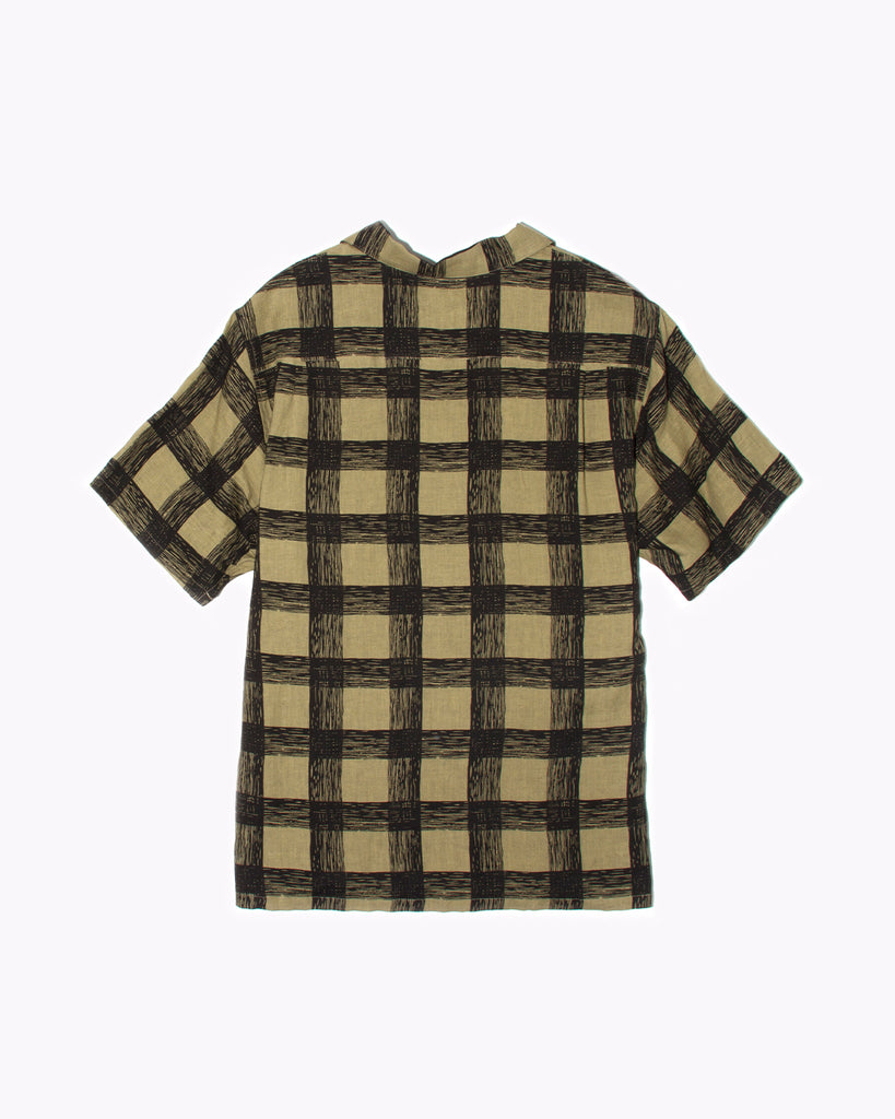 Brush Linen Shirt - Olive