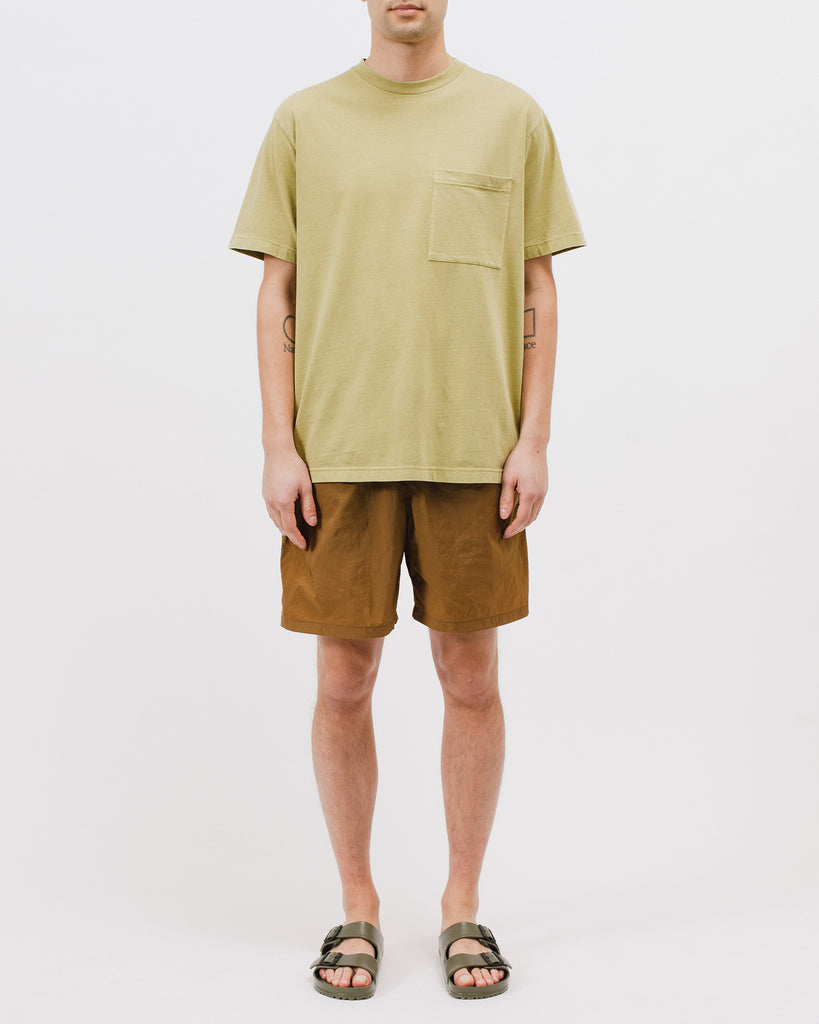 Natural Dyed Block SS Jersey - Moss - [product _vendor]